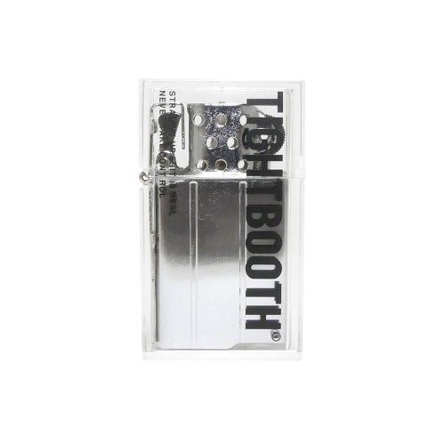 TIGHTBOOTH（TBPR）LIGHTER タイトブース ライター LABEL LOGO HARD EDGE LIGHTER CLEAR スケートボード スケボー 1
