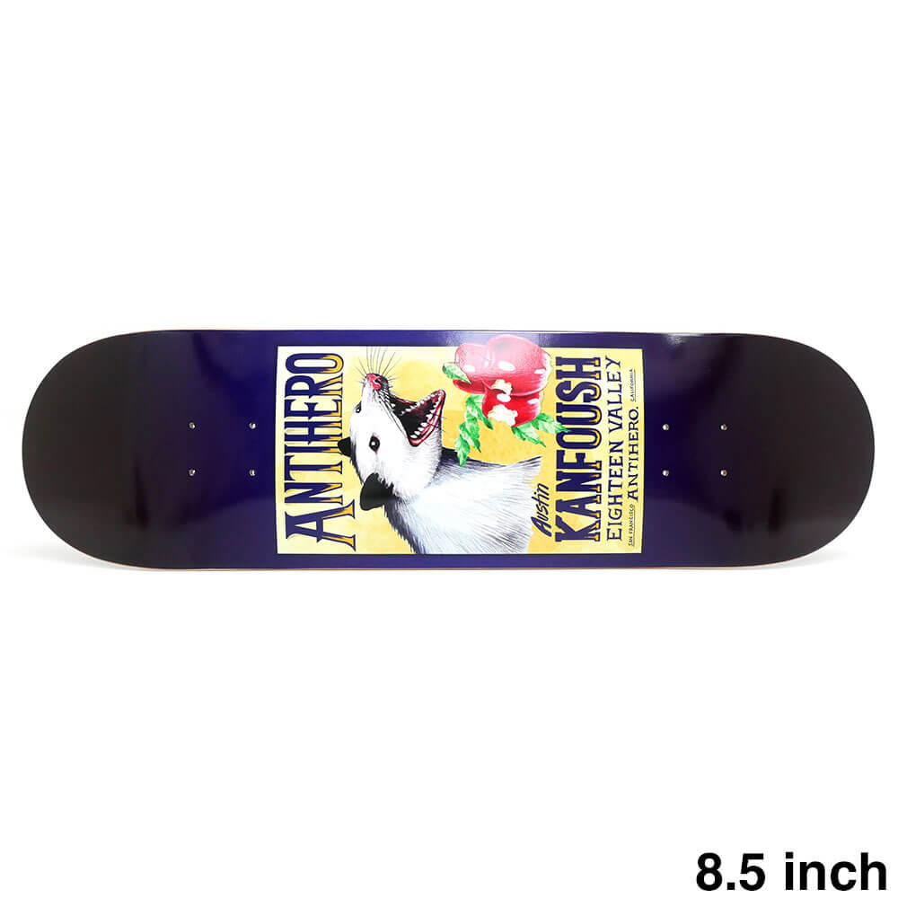 ANTIHERO DECK アンチヒーロー デッキ AUSTIN KANFOUSH HOMERS 2 8.5 スケートボード スケボー 1