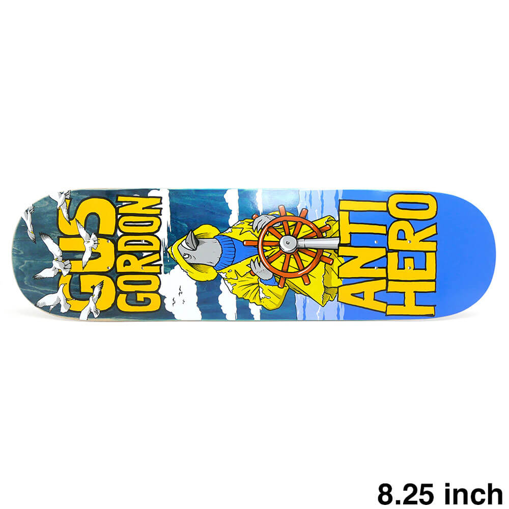 ANTIHERO DECK アンチヒーロー デッキ GUS GORDON DEBUT PRO 8.25 スケートボード スケボー 1