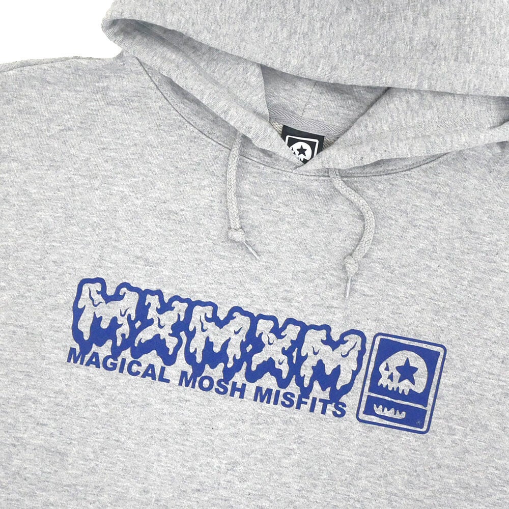 MAGICAL MOSH MISFITS HOOD マジカルモッシュミスフィッツ パーカー MAGICAL MOSH MISFITS HOODIE GREY/BLUEスケートボード 1