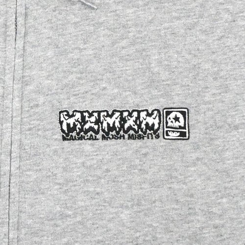 MAGICAL MOSH MISFITS HOOD マジカルモッシュミスフィッツ パーカー MxMxM ZIP HOODIE GREY スケートボード スケボー 2