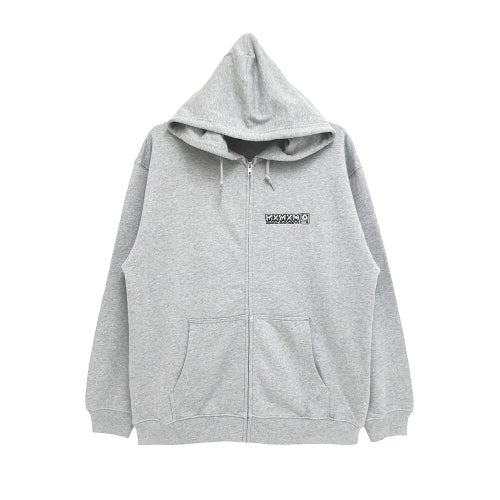 MAGICAL MOSH MISFITS HOOD マジカルモッシュミスフィッツ パーカー MxMxM ZIP HOODIE GREY スケートボード スケボー