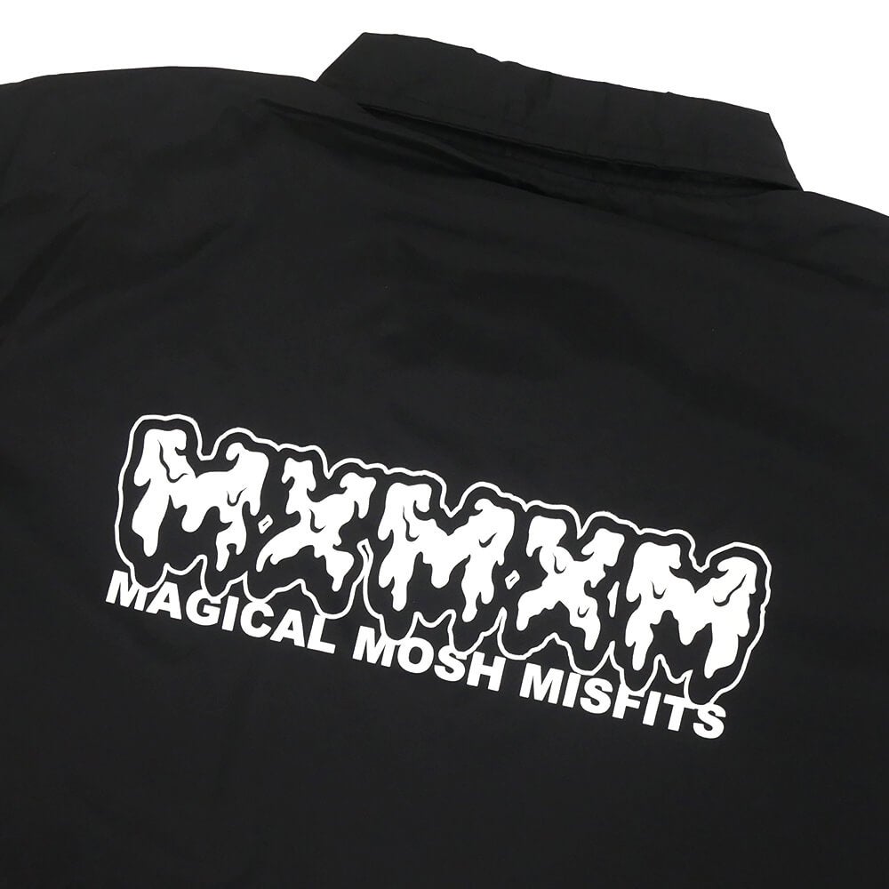 MAGICAL MOSH MISFITS JACKET  マジカルモッシュミスフィッツ  ジャケット  MxMxM COACH JKT  BLACK  スケートボード スケボー 6