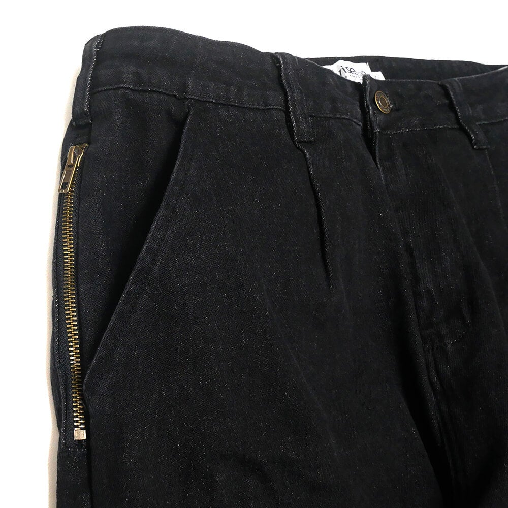 EVISEN JEANS エビセン パンツ ジーンズ NIKOLA BAGGY DENIM BLACK 1