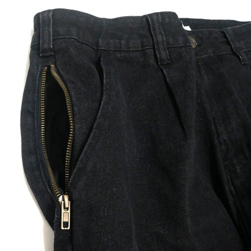 EVISEN JEANS エビセン パンツ ジーンズ NIKOLA BAGGY DENIM BLACK 2