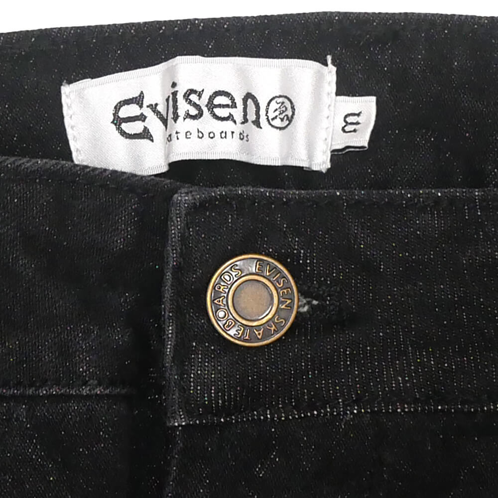 EVISEN JEANS エビセン パンツ ジーンズ NIKOLA BAGGY DENIM BLACK 4
