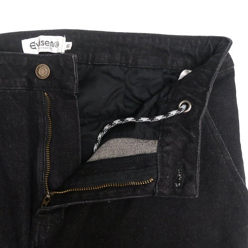 EVISEN JEANS エビセン パンツ ジーンズ NIKOLA BAGGY DENIM BLACK 5