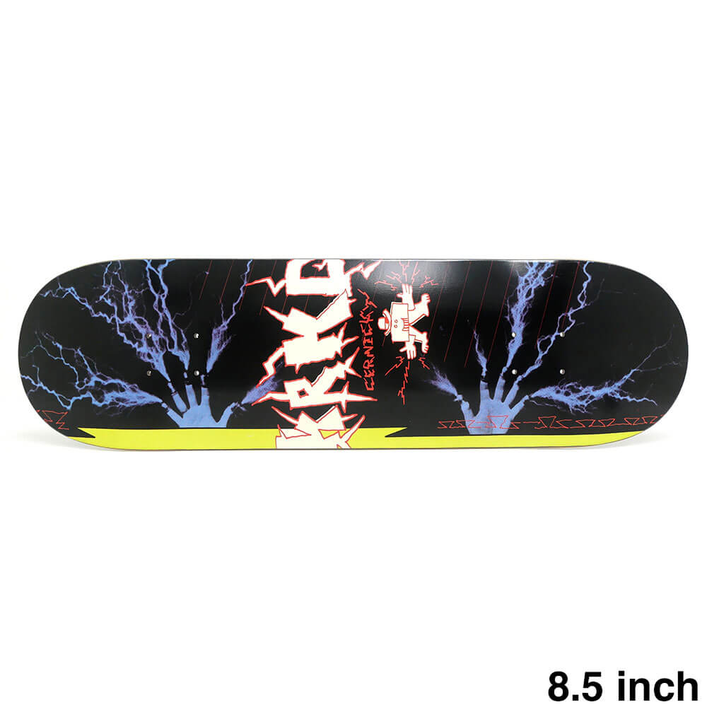 KROOKED DECK クルキッド デッキ EDDIE CERNICKY LIGHTNING FINGERS 8.5 TRUE FIT スケートボード スケボー 1