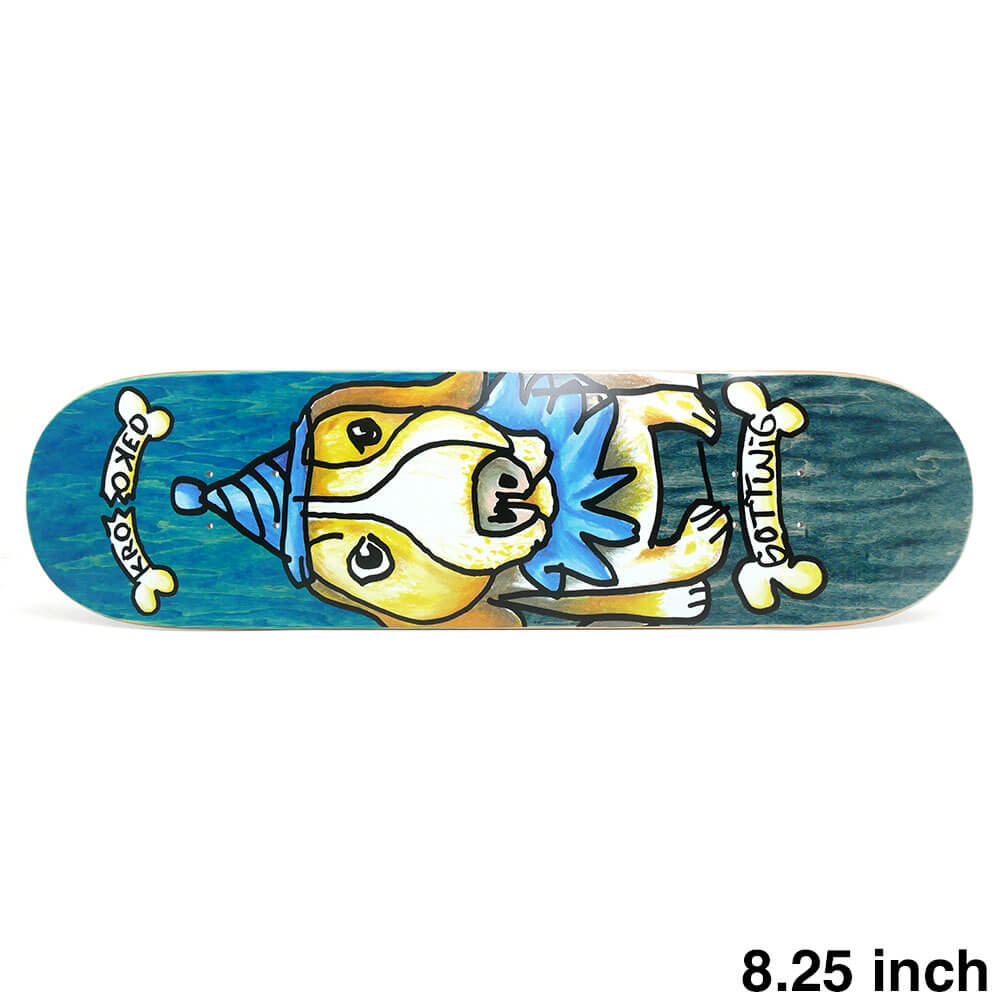 KROOKED DECK クルキッド デッキ MATT GOTTWIG BLUEBERRY 8.25 スケートボード スケボー 1