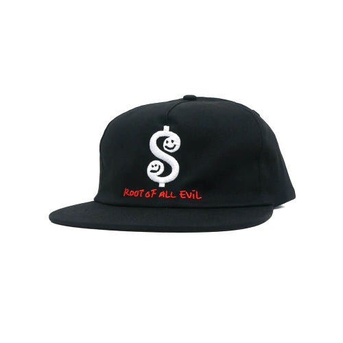 KROOKED CAP クルキッド キャップ ROOT SNAPBACK BLACK