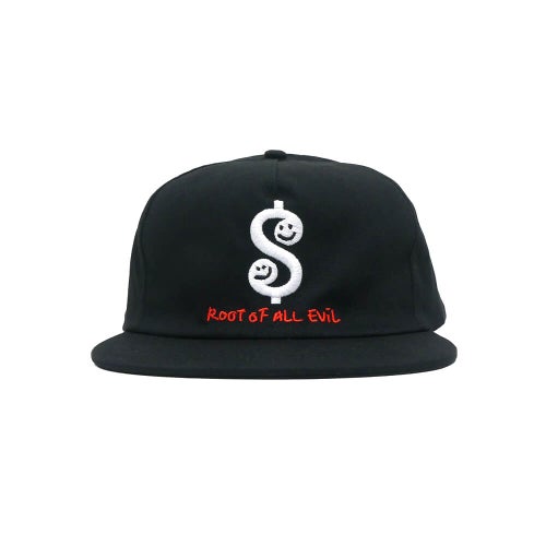 KROOKED CAP クルキッド キャップ ROOT SNAPBACK BLACK 1