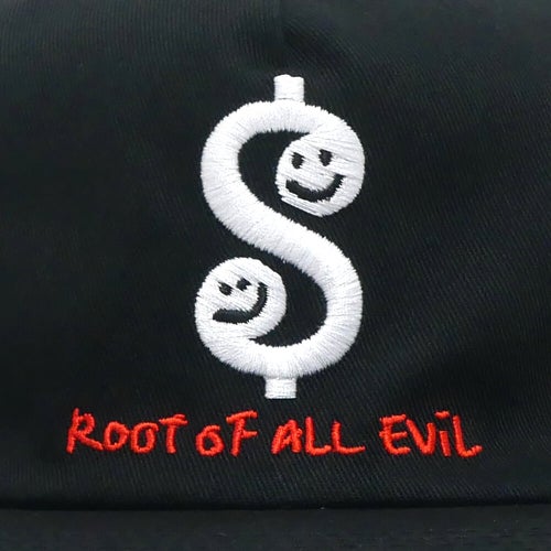 KROOKED CAP クルキッド キャップ ROOT SNAPBACK BLACK 4