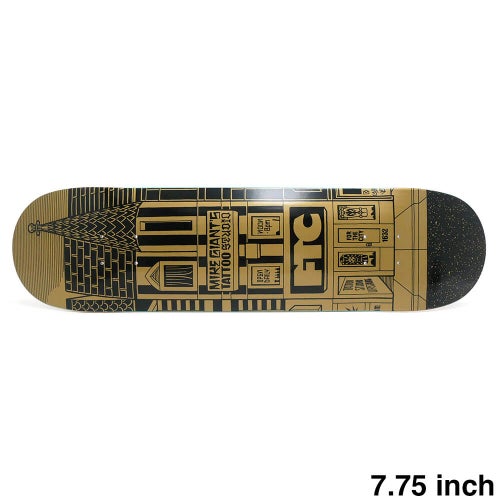 FTC DECK エフティーシー デッキ TEAM MIKE GIANT x FTC SF BLOCK 7.75 スケートボード スケボー 1