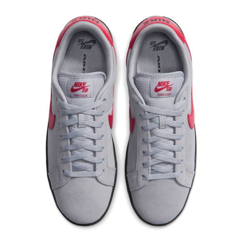 NIKE SB SHOES ナイキSB シューズ スニーカー ZOOM TENNIS CLASSIC HF7386-005 GREY/RED/BLACK 2