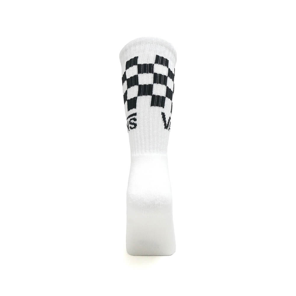 VANS SOCKS バンズ ソックス 靴下 CLASSIC CHECK CREW 3 PACK WHITE/BLACK/GREY（US企画）スケートボードスケボー 2