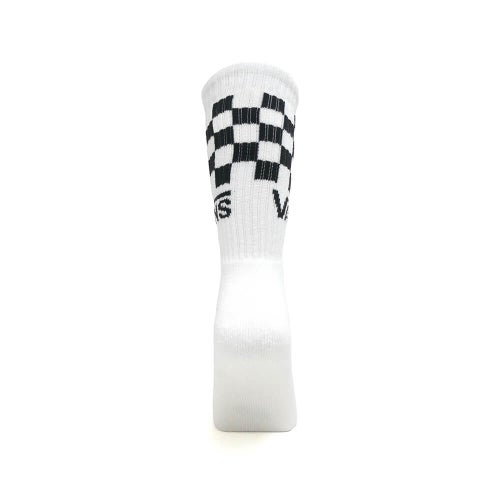 VANS SOCKS バンズ ソックス 靴下 CLASSIC CHECK CREW 3 PACK WHITE/BLACK/GREY（US企画）スケートボードスケボー 2
