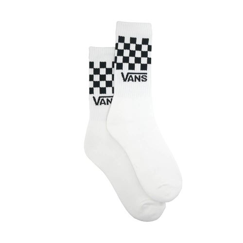 VANS SOCKS バンズ ソックス 靴下 CLASSIC CHECK CREW 3 PACK WHITE/BLACK/GREY（US企画）スケートボードスケボー 3