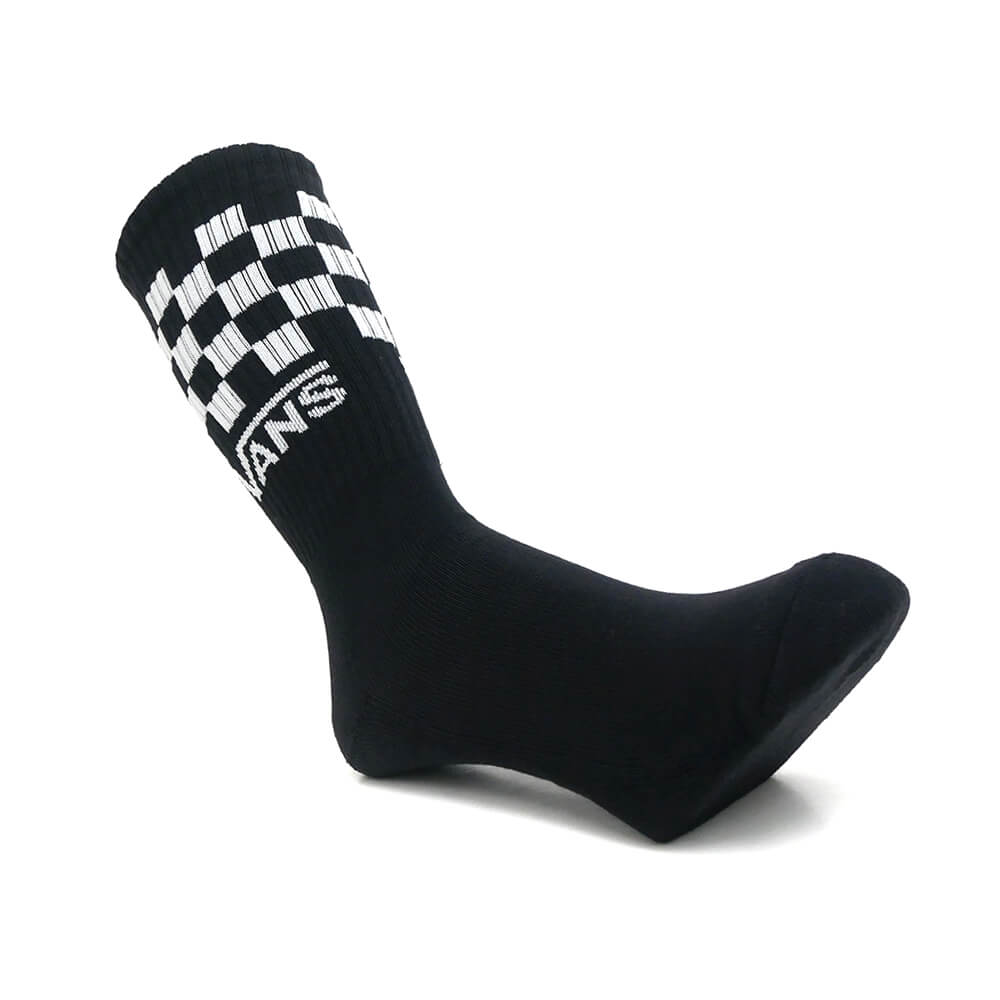 VANS SOCKS バンズ ソックス 靴下 CLASSIC CHECK CREW 3 PACK WHITE/BLACK/GREY（US企画）スケートボードスケボー 5
