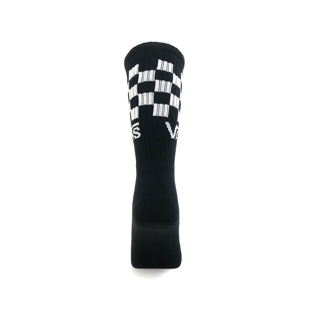 VANS SOCKS バンズ ソックス 靴下 CLASSIC CHECK CREW 3 PACK WHITE/BLACK/GREY（US企画）スケートボードスケボー 7