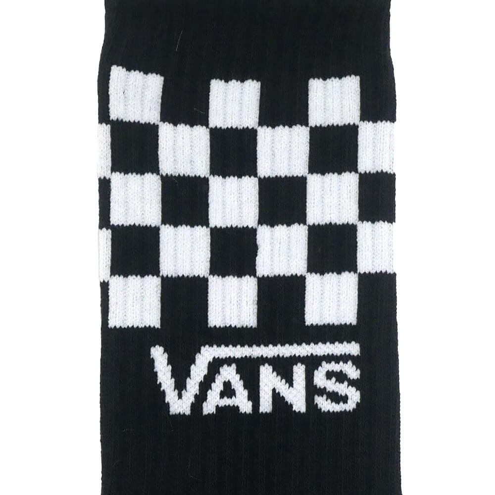 VANS SOCKS バンズ ソックス 靴下 CLASSIC CHECK CREW 3 PACK WHITE/BLACK/GREY（US企画）スケートボードスケボー 9