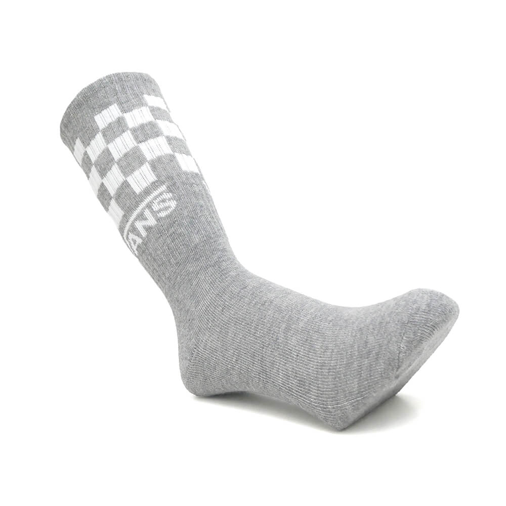 VANS SOCKS バンズ ソックス 靴下 CLASSIC CHECK CREW 3 PACK WHITE/BLACK/GREY（US企画）スケートボードスケボー 10