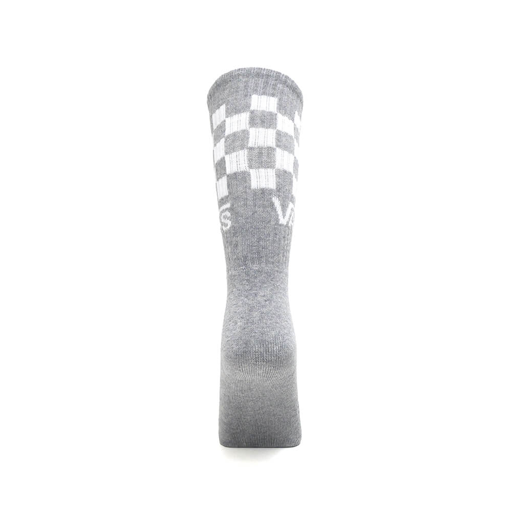 VANS SOCKS バンズ ソックス 靴下 CLASSIC CHECK CREW 3 PACK WHITE/BLACK/GREY（US企画）スケートボードスケボー 12