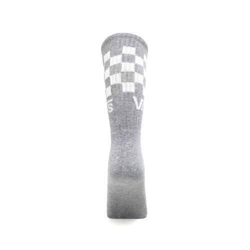 VANS SOCKS バンズ ソックス 靴下 CLASSIC CHECK CREW 3 PACK WHITE/BLACK/GREY（US企画）スケートボードスケボー 12