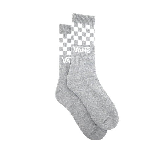 VANS SOCKS バンズ ソックス 靴下 CLASSIC CHECK CREW 3 PACK WHITE/BLACK/GREY（US企画）スケートボードスケボー 13