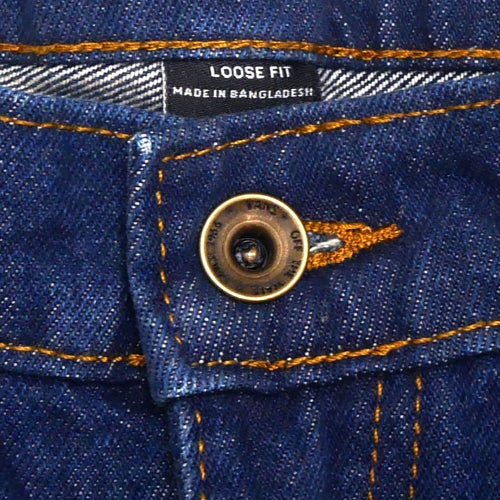 VANS JEANS  バンズ  パンツ ジーンズ  CHECK-5 LOOSE DENIM  DARK RINSE（US企画）  スケートボード スケボー 3