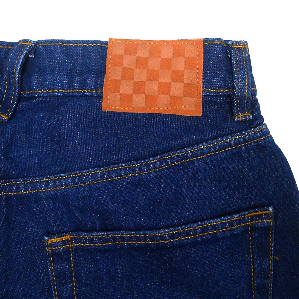 VANS JEANS  バンズ  パンツ ジーンズ  CHECK-5 LOOSE DENIM  DARK RINSE（US企画）  スケートボード スケボー 5