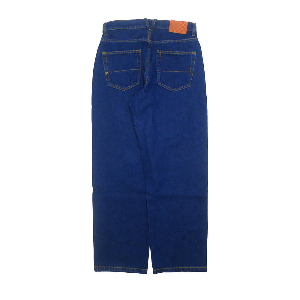 VANS JEANS  バンズ  パンツ ジーンズ  CHECK-5 LOOSE DENIM  DARK RINSE（US企画）  スケートボード スケボー 8