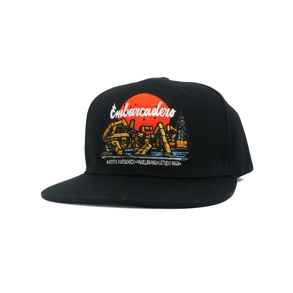 CHICOSTIX CAP チコスティックス キャップ EMB 4 LIFE EMBROIRED SNAPBACK BLACK