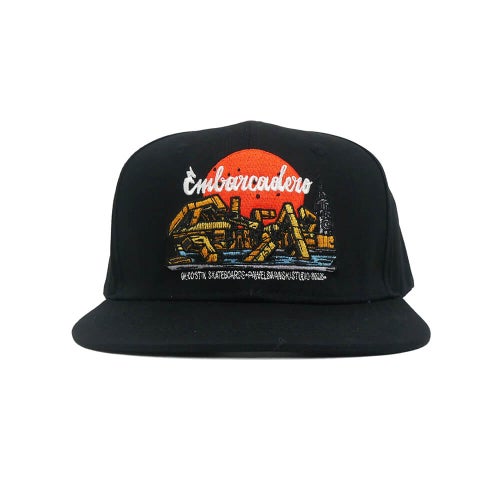 CHICOSTIX CAP チコスティックス キャップ EMB 4 LIFE EMBROIRED SNAPBACK BLACK 1