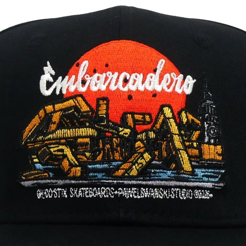 CHICOSTIX CAP チコスティックス キャップ EMB 4 LIFE EMBROIRED SNAPBACK BLACK 4