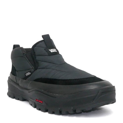 VANS SHOES バンズ シューズ スニーカー MID-SLIP PUFF BLACK/BLACK（US企画） スケートボード スケボー 1