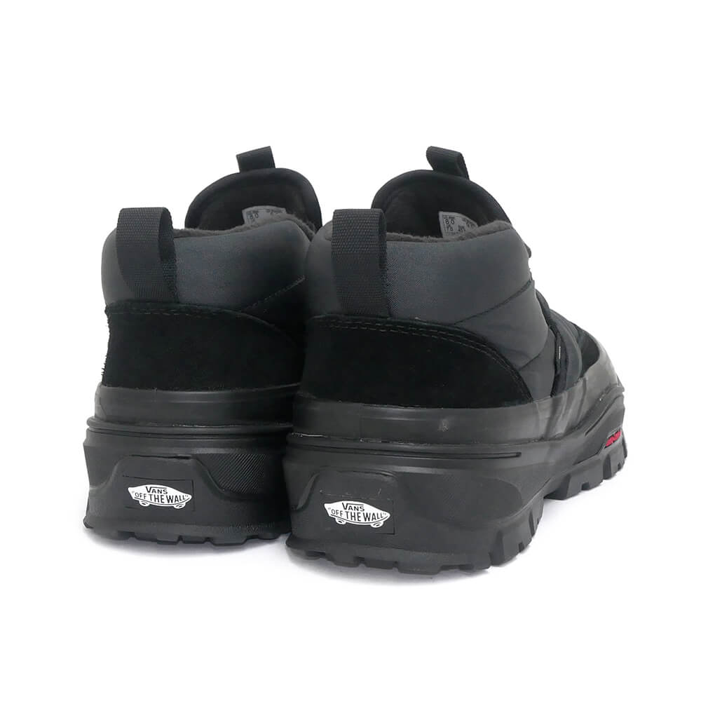 VANS SHOES バンズ シューズ スニーカー MID-SLIP PUFF BLACK/BLACK（US企画） スケートボード スケボー 3