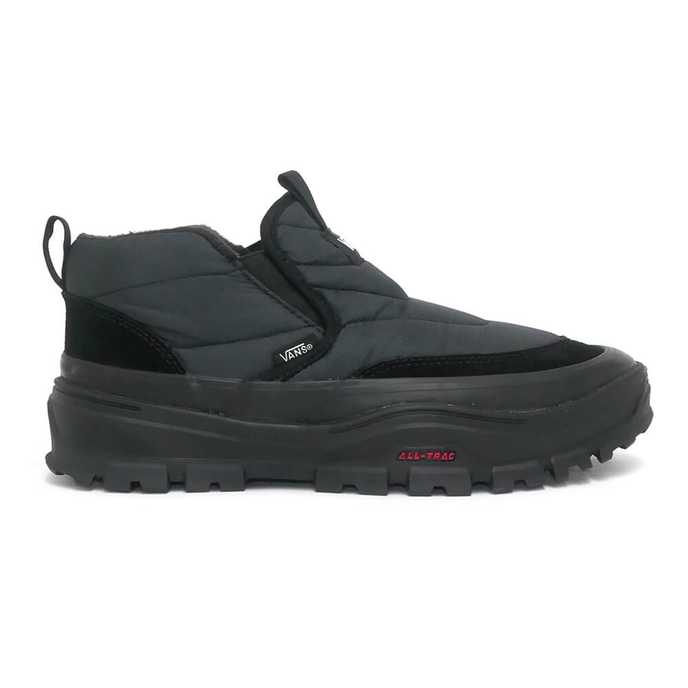 VANS SHOES バンズ シューズ スニーカー MID-SLIP PUFF BLACK/BLACK（US企画） スケートボード スケボー 4