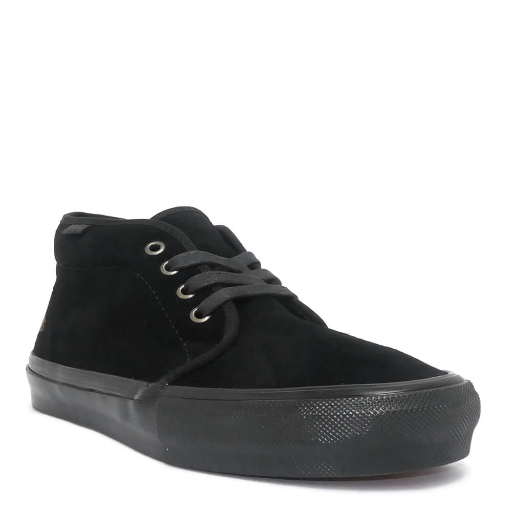 VANS SHOES バンズ シューズ スニーカー SKATE CHUKKA ATIBA BLACK/BLACK（US企画） スケートボード スケボー 1