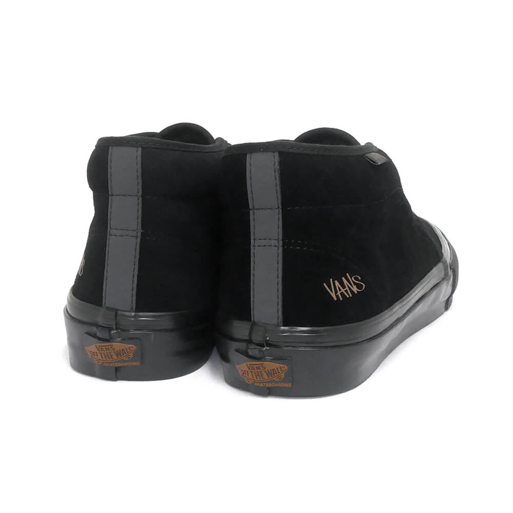 VANS SHOES バンズ シューズ スニーカー SKATE CHUKKA ATIBA BLACK/BLACK（US企画） スケートボード スケボー 3