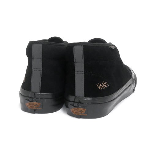 VANS SHOES バンズ シューズ スニーカー SKATE CHUKKA ATIBA BLACK/BLACK（US企画） スケートボード スケボー 3