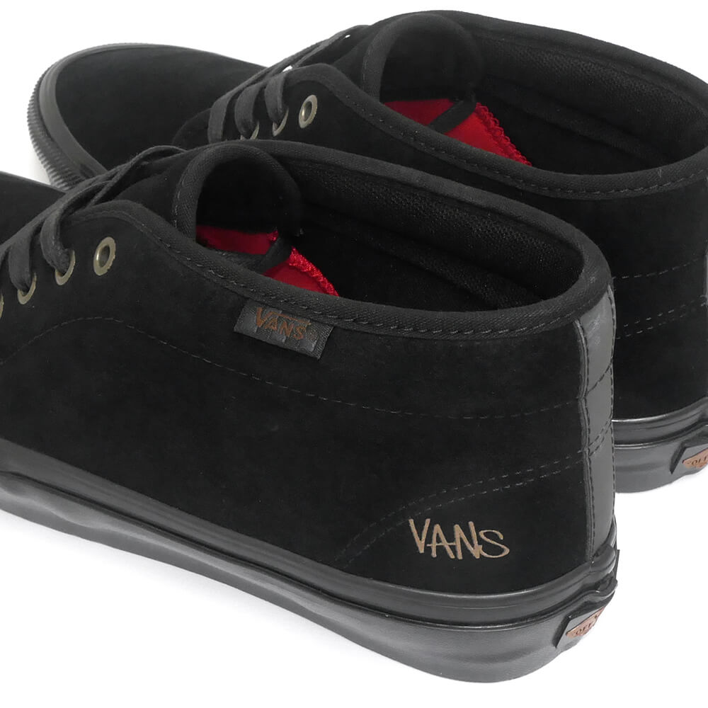 VANS SHOES バンズ シューズ スニーカー SKATE CHUKKA ATIBA BLACK/BLACK（US企画） スケートボード スケボー 7