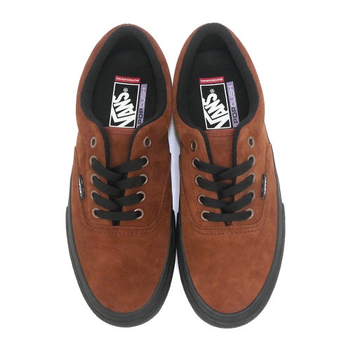 VANS SHOES バンズ シューズ スニーカー SKATE ERA BLACK/RUST（US企画） スケートボード スケボー 2