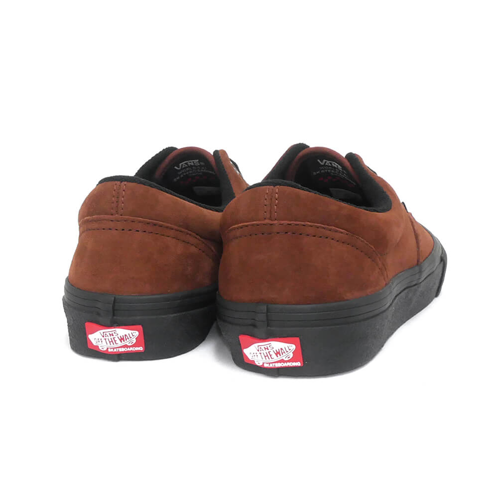 VANS SHOES バンズ シューズ スニーカー SKATE ERA BLACK/RUST（US企画） スケートボード スケボー 3