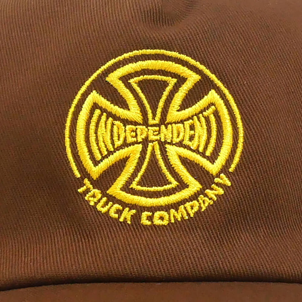 INDEPENDENT CAP インディペンデント キャップ TRUCK CO LEGACY PRECURVE SNAPBACK BROWN スケートボード スケボー 4