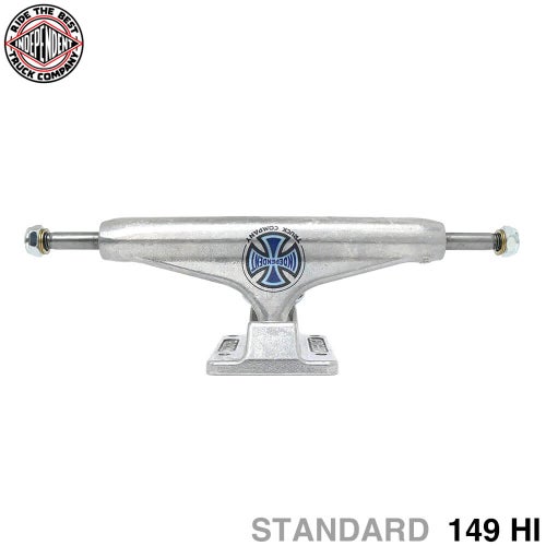 INDEPENDENT TRUCK インディペンデント トラック STAGE 11 LEGACY TRUCK CO 149 HI（STANDARD） シルバー スケートボード スケボー 1
