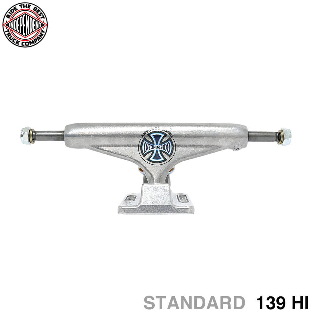 INDEPENDENT TRUCK インディペンデント トラック STAGE 11 LEGACY TRUCK CO 139 HI（STANDARD） シルバー スケートボード スケボー 1