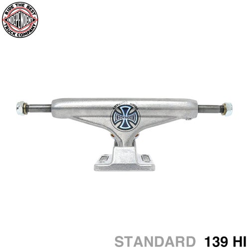 INDEPENDENT TRUCK インディペンデント トラック STAGE 11 LEGACY TRUCK CO 139 HI（STANDARD） シルバー スケートボード スケボー 1