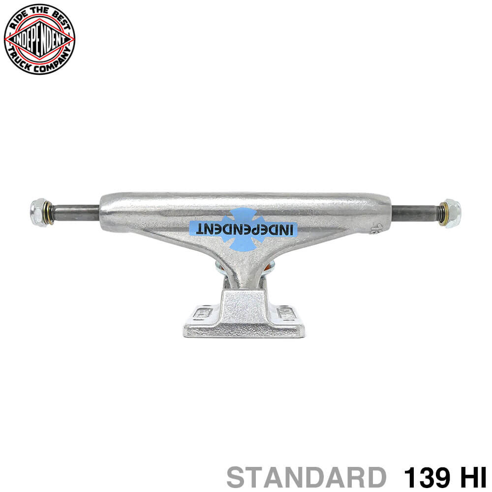INDEPENDENT TRUCK インディペンデント トラック STAGE 11 LEGACY OGBC 139 HI（STANDARD） シルバー スケートボード スケボー 1