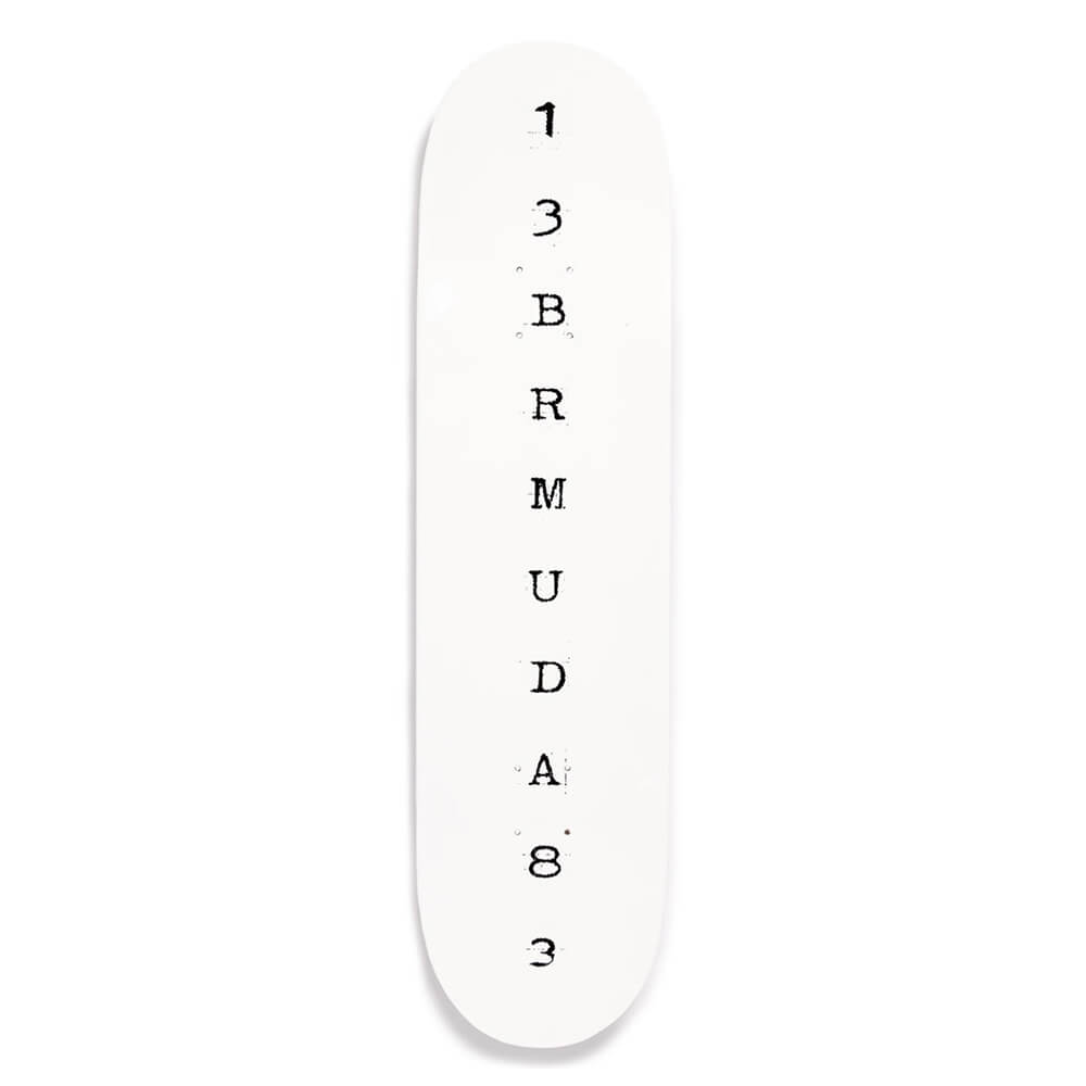 BERMUDA 1383 DECK バミューダ 1383 デッキ TEAM GALASSO 8.25 スケートボード スケボー 3