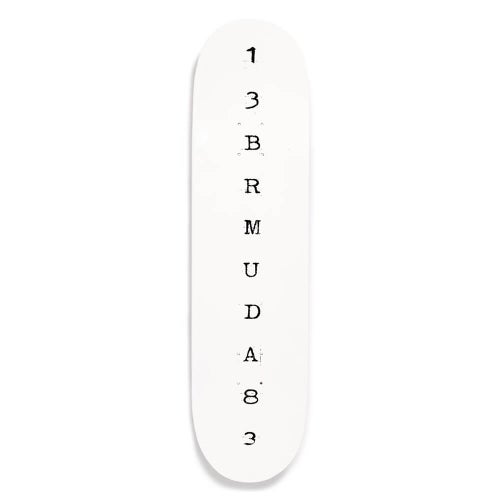 BERMUDA 1383 DECK バミューダ 1383 デッキ TEAM GALASSO 8.25 スケートボード スケボー 3